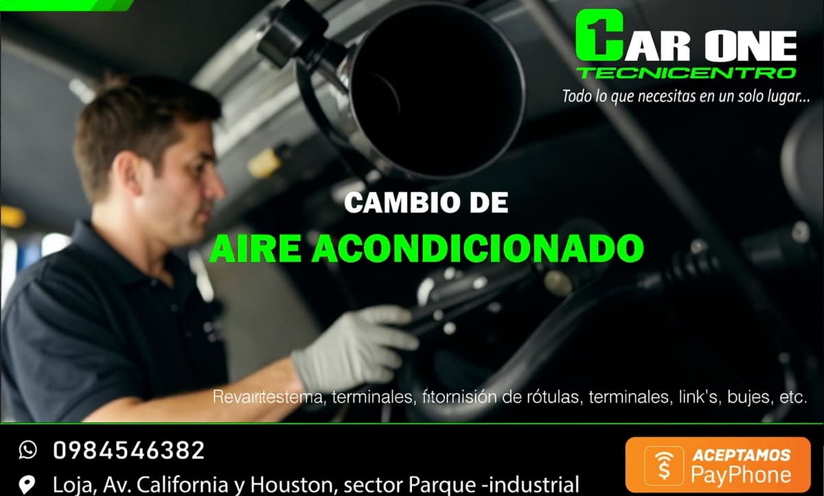 Sistema de aire acondicionado profesional